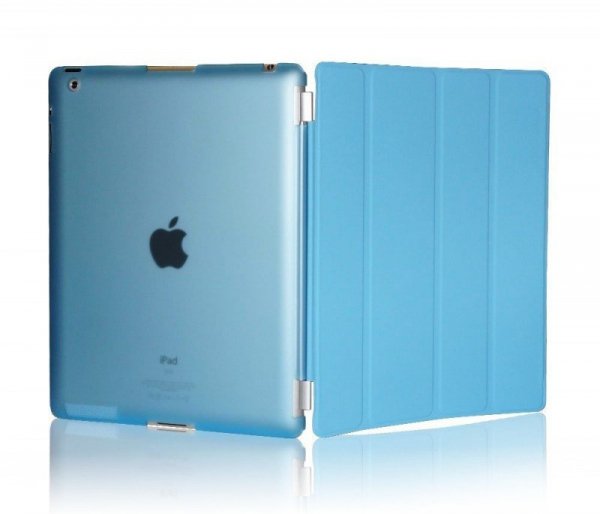 5w1 Smart Cover+Back + Folia +Pen Camera Kit iPad 3 / 2