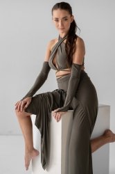 Set ATADA (spodnie FIESTA + top ATADA) khaki