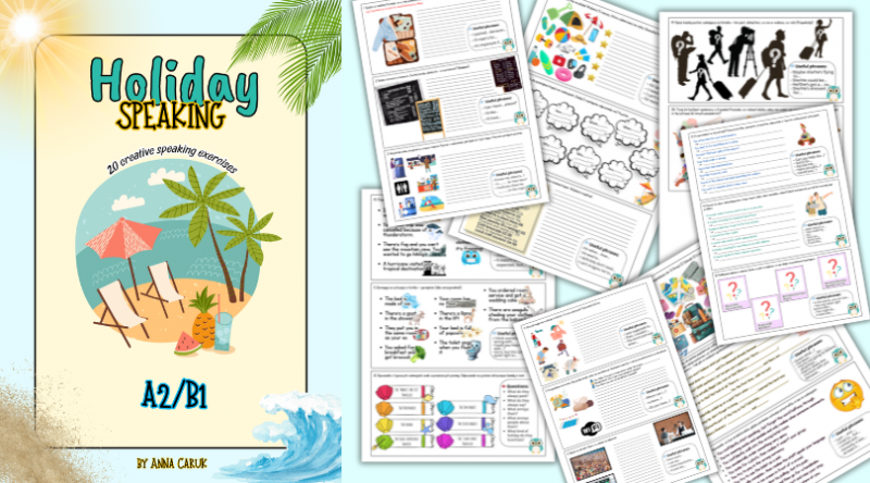 Holiday Speaking A2/B1 20 Creative Speaking Exercises