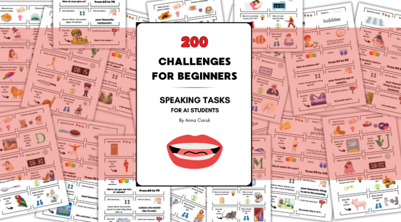200 Challenges For Beginners A1/A1+