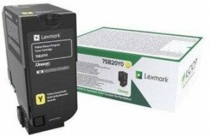 Lexmark Toner 75B20Y0 Yellow 10K CS727de, CS728de, CX727de