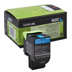 Lexmark Toner 80C2SC0 Cyan 2K CX310dn, CX310n, CX410de, CX410de DSV EG