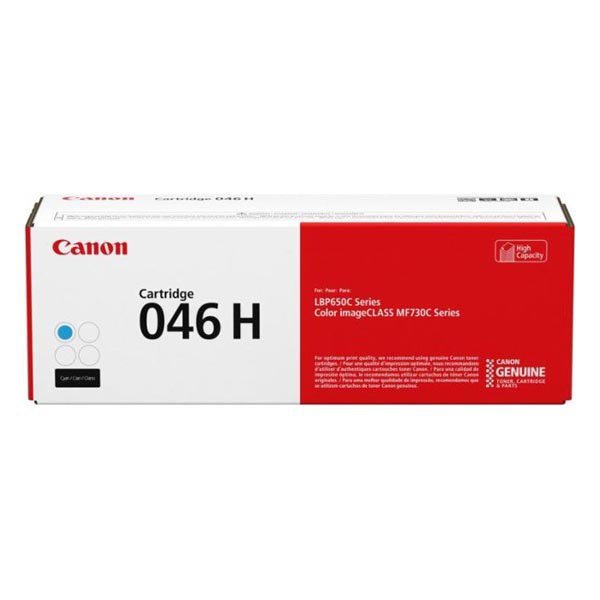 Canon oryginalny toner 046 H C, 1253C002, cyan, 5000s, high capacity