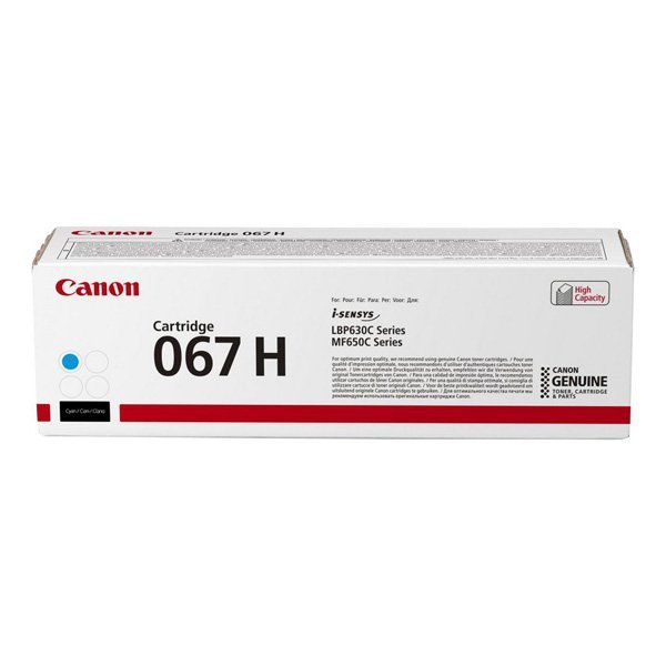 Canon oryginalny toner 067 H C, 5105C002, cyan, 2350s, high capacity