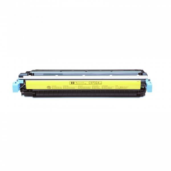 HP oryginalny toner C9732A, HP 645A, yellow, 12000s