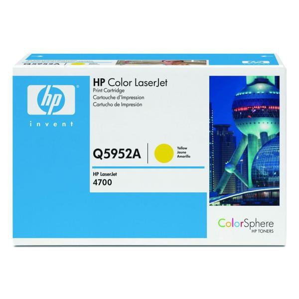 HP oryginalny toner Q5952A, HP 643A, yellow, 10000s