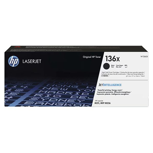 HP oryginalny toner W1360X, HP 136X, black, 2600s