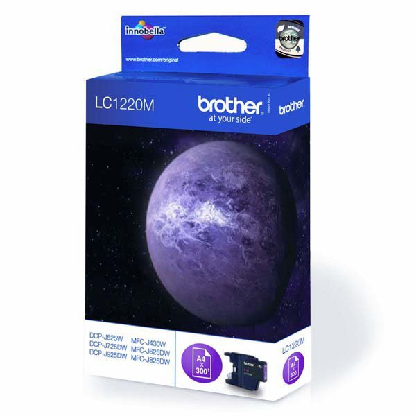 Brother oryginalny ink / tusz LC-1220M, magenta, 300s