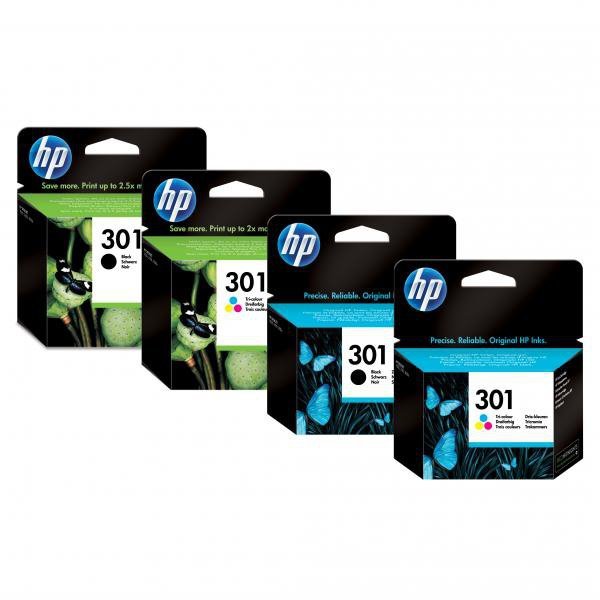 HP oryginalny ink / tusz CH562EE, HP 301, color, 150s