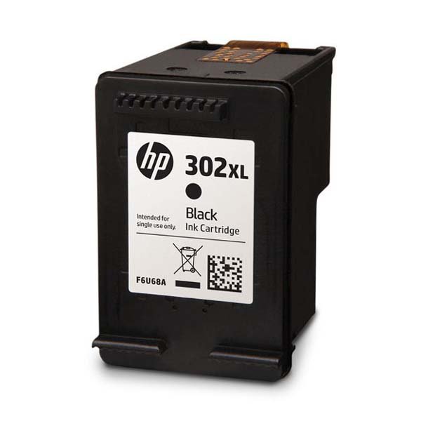 HP oryginalny ink / tusz F6U68AE, HP 302XL, black