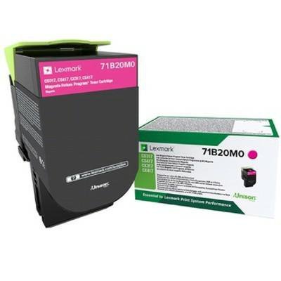 Lexmark Toner 71B20M0 Magenta 2,3K CS317dn, CS417dn, CS517de, CX317dn, CX41