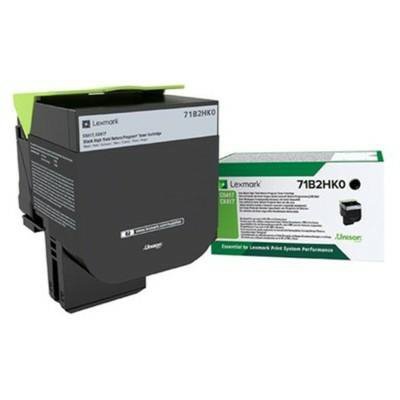 Lexmark Toner 71B2HK0 Black 6K CS417dn, CS517de, CX417de, CX517