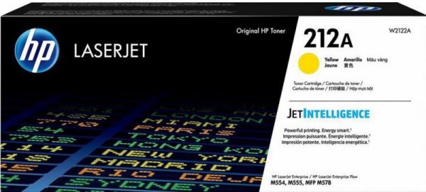 HP Toner nr 212A W2122A Yellow 4.5K