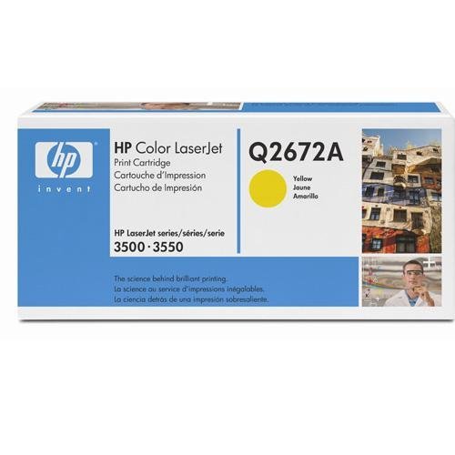 Toner HP Q2672A yellow do Color LaserJet 3500 / 3550 na 4 tys. str.