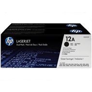 Zestaw dwóch tonerów HP 12A do LaserJet 1010/1012/1015 | 2 x 2 000  str. | black
