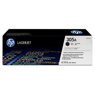 Toner oryginalny HP 305A (CE410A) black do HP Color LaserJet M451 / Pro 400 Color M451 / Pro 300 color M351a / Pro 300 color MFP M375nw / Pro 400 color MFP M475 na 2,2 tys. str.