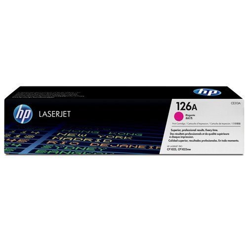 Toner oryginalny HP 126A (CE313A) magenta do HP Color LaserJet CP1025 / Pro 100 Color MFP M175a / Laserjet Pro M275  na 1 tys. str.