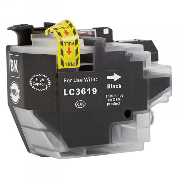 Tusz czarny Brother BR-3619BK | LC3619XL BK /LC-3619 XL zamiennik | 65ml