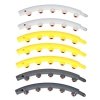 HHP005 GREY-YELLOW HULA HOP MASUJĄCY Z MAGNESAMI 85CM HMS