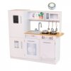 Drewniana kuchnia dla dzieci światło led + garnki ECOTOYS