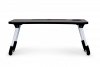 Podstawka pod laptopa stolik do łóżka 60x40 cm czarna ModernHome
