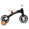 Rowerek biegowy z pedałami - treningowy kółka boczne 3w1 czarny ECOTOYS