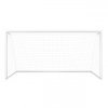 Bramka piłkarska treningowa z siatką 180x120 cm czarno-biała MultiGarden