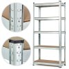 Regał magazynowy 205x120x45 cm stal galwanizowana 5 półek 875 kg ModernHome
