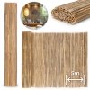 Dwustronna mata bambusowa 150x500 cm na balkon taras ogrodzenie naturalna MultiGarden