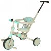 Rowerek trójkołowy TRIKE FIX V4 rower spacerówka rowerek biegowy 6w1 szary niebieski