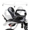 Rowerek trójkołowy Trike Fix V3 rower spacerówka 3w1 obracany 360 wolne koło czarny