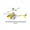 Helikopter zdalnie sterowany na pilota RC SYMA S107H 2.4GHz RTF żółty