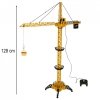 Dźwig Żuraw budowlany zdalnie sterowany  RC z hakiem 4CH 128cm