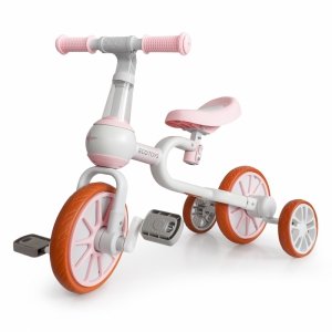 Rower rowerek biegowy 4w1 Pedały Kółka boczne ECOTOYS