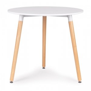 Stół stolik okrągły 80cm nowoczesny do salonu kuchni jadalni salonu ModernHome