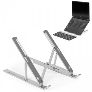 Podstawka stojak pod laptop aluminiowa składana z 9 stopniową regulacją