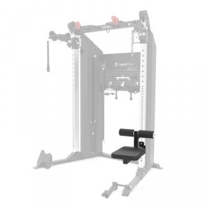 Siedzisko do bramy inSPORTline CC550 ∙ zdejmowane ∙ z podnóżkiem ∙ regulowana wysokość ∙ stabilne zakotwiczenie nóg