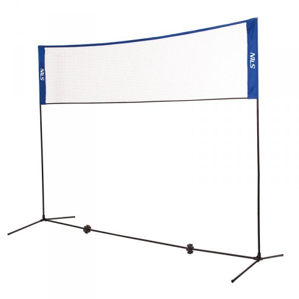 NT7111 3w1 SIATKA MULTIFUNKCYJNA BADMINTON+TENIS+SIATKÓWKA POKROWIEC PEŁNY NILS