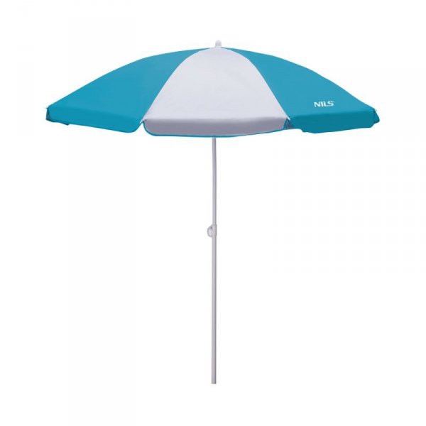 NC7813 TURKUSOWY PARASOL PLAŻOWY  180 CM NILS