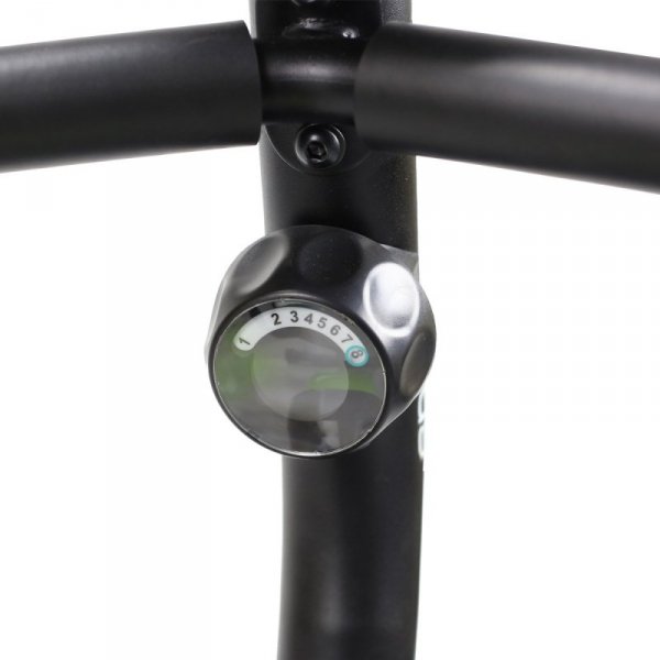 R9259 PLUS POZIOMY ROWER STACJONARNY MAGNETYCZNY HMS (9 KG) czarno-zielony