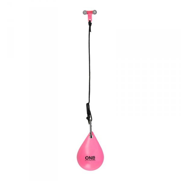 OHA02 HULA HOP PINK Z WYPUSTKAMI I OBCIĄŻNIKIEM ONE FITNESS