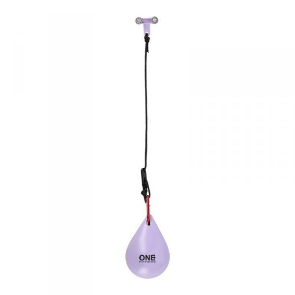 ZESTAW HULA HOP OHA02 VIOLET Z WYPUSTKAMI I OBCIĄŻNIKIEM ONE FITNESS + PAS BR160