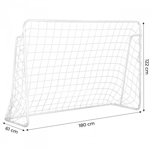 Bramka piłkarska treningowa + mata celnościowa 180x122 cm MultiGarden
