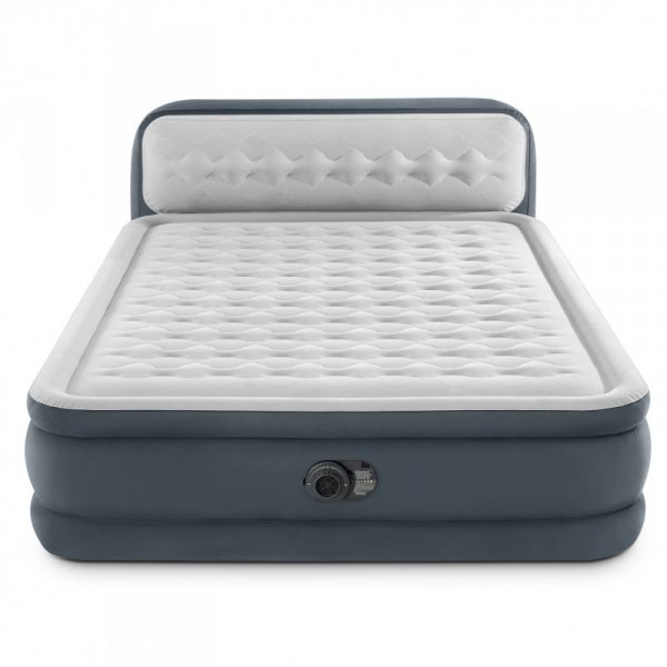 Materac łóżko 236x152 cm z pompką 2-osobowy DELUXE INTEX 64448ND