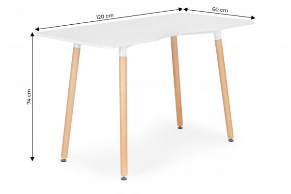 Stół biurko komputerowe do pracy nauki nowoczesne ModernHome