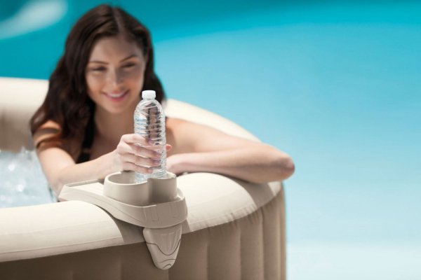 Uchwyt na napoje półka do nadmuchiwanego jacuzzi SPA INTEX 28500