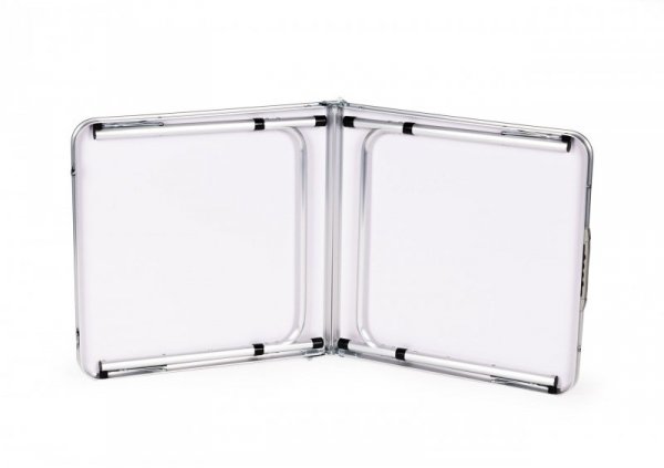 Stolik turystyczny stół składany kemping czarny blat 120x60 cm MultiGarden