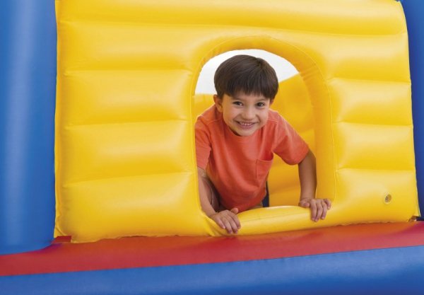 Dmuchana trampolina Zamek dla dzieci 174x174x135 cm INTEX 48259