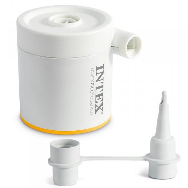 Materac pompowany do spania 191x99x30 cm jednosobowy z pompką USB INTEX 64177
