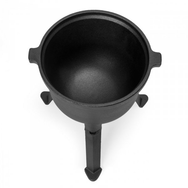 Kociołek żeliwny stojący 5L garnek myśliwski ognisko grill MultiGarden